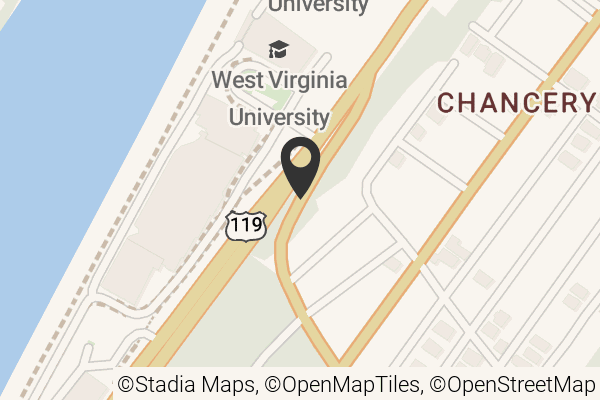 Map with location marker