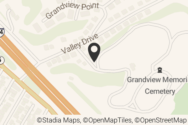 Map with location marker