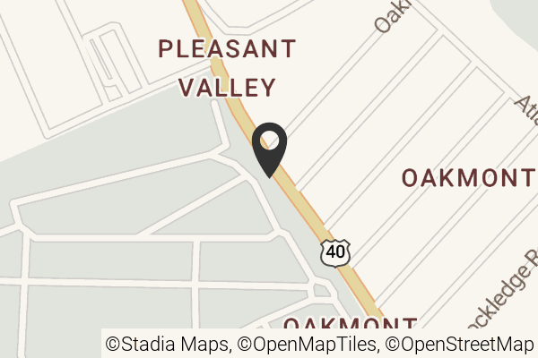 Map with location marker