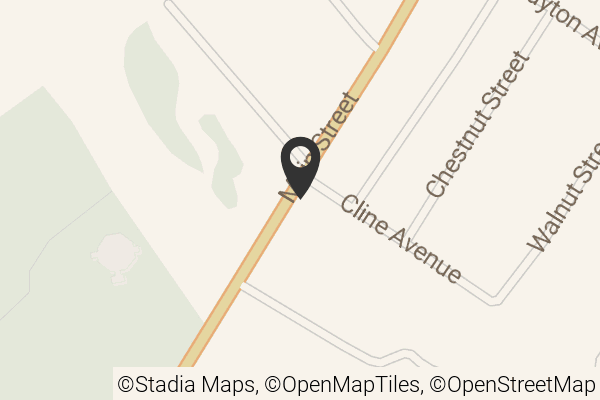 Map with location marker