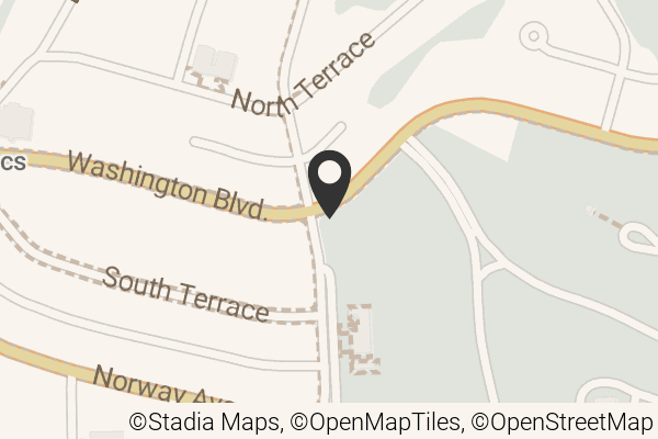 Map with location marker