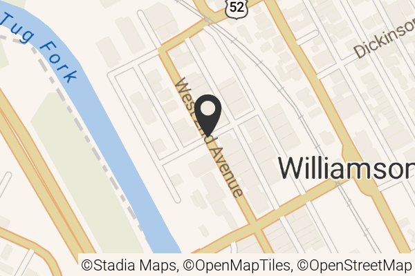 Map with location marker