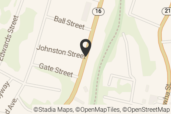 Map with location marker