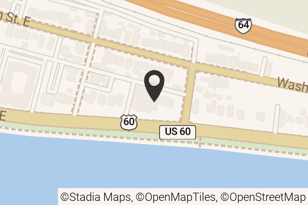 Map with location marker