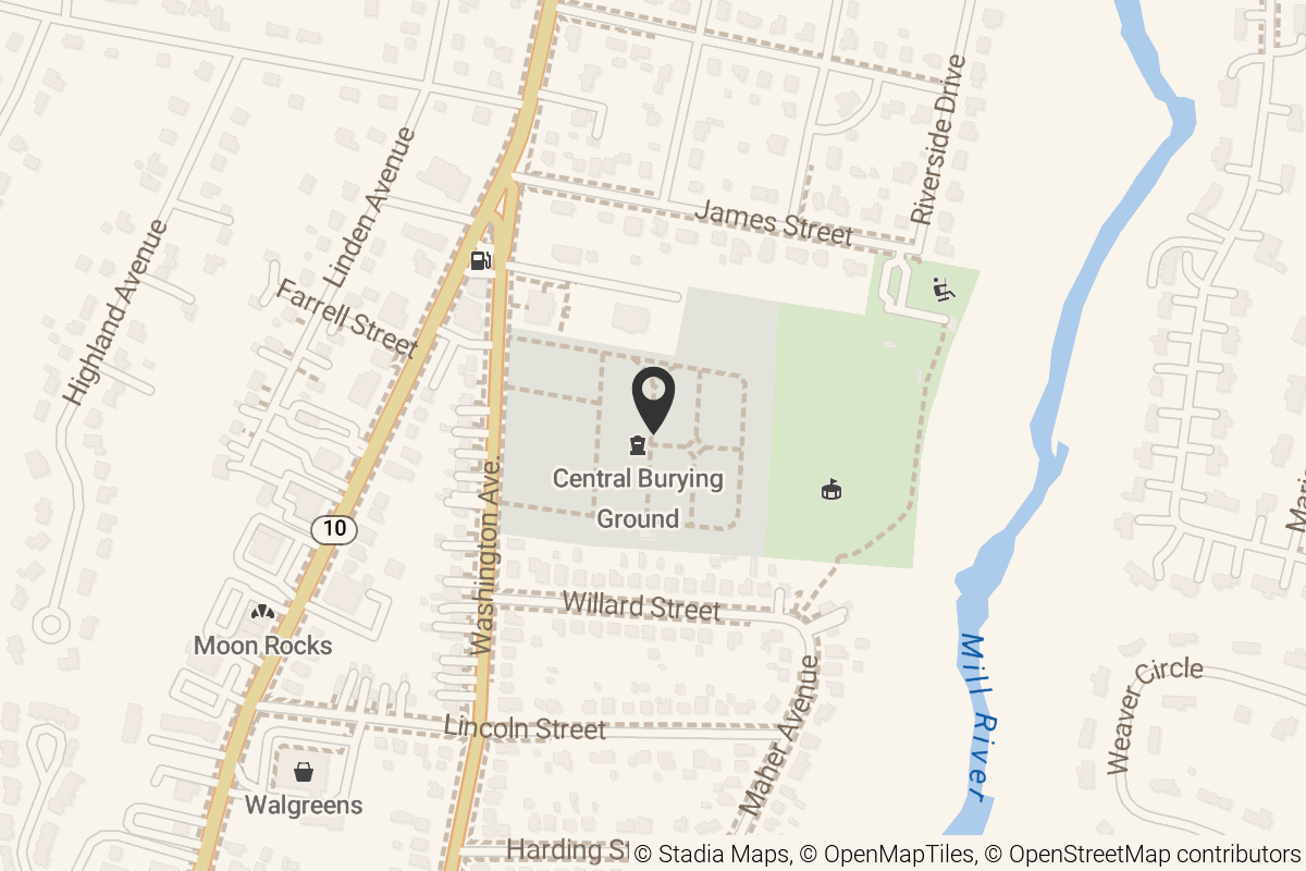 Map with location marker