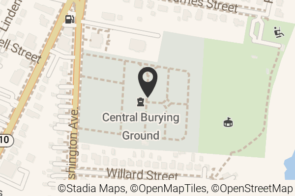 Map with location marker