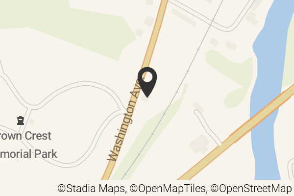 Map with location marker