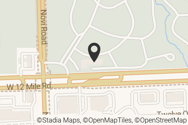 Map with location marker