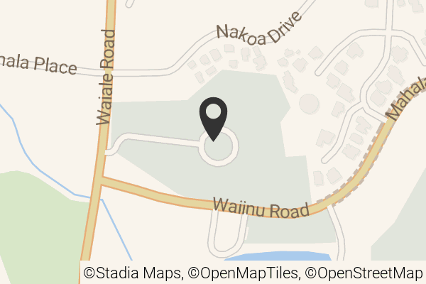 Map with location marker