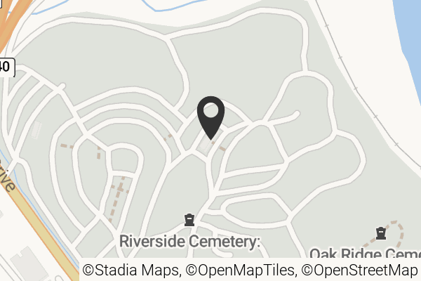 Map with location marker