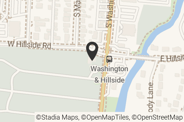 Map with location marker