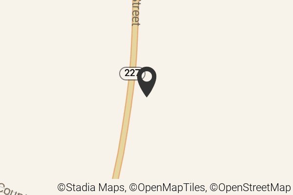 Map with location marker