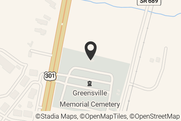 Map with location marker