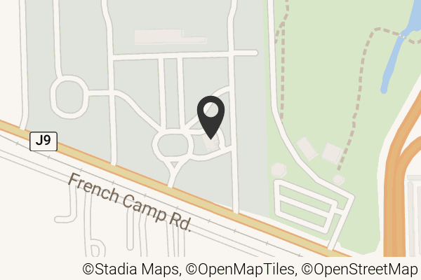 Map with location marker