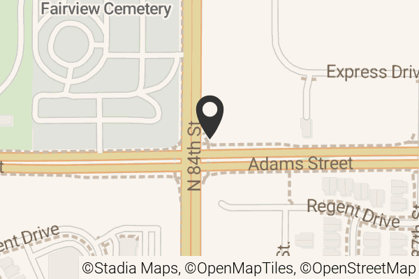 Map with location marker