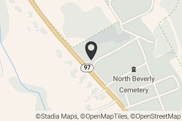 Map with location marker