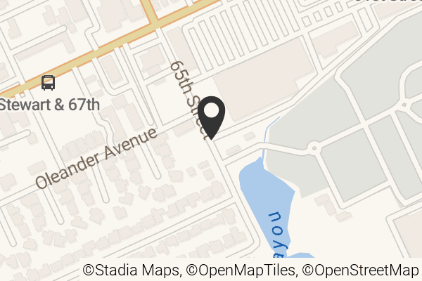 Map with location marker