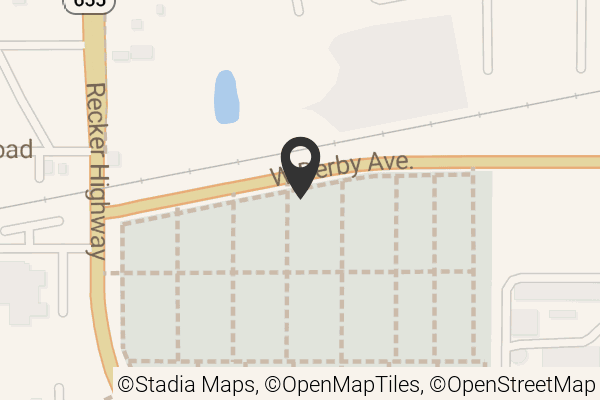 Map with location marker