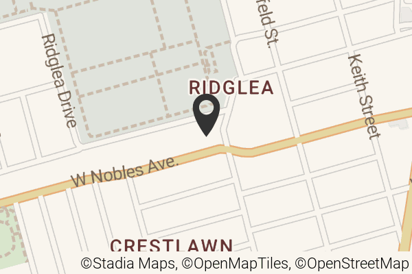 Map with location marker