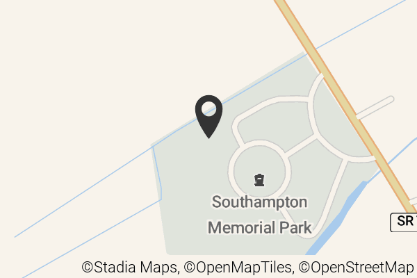 Map with location marker