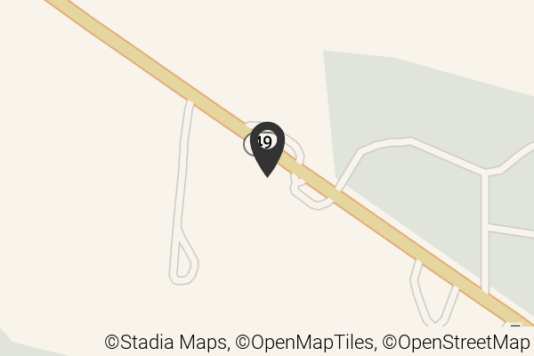 Map with location marker