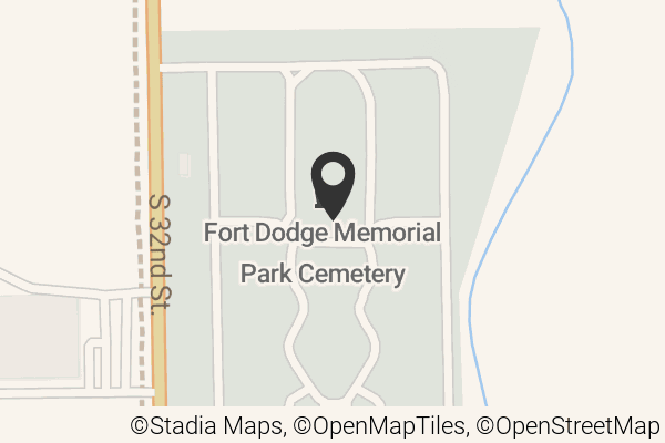 Map with location marker