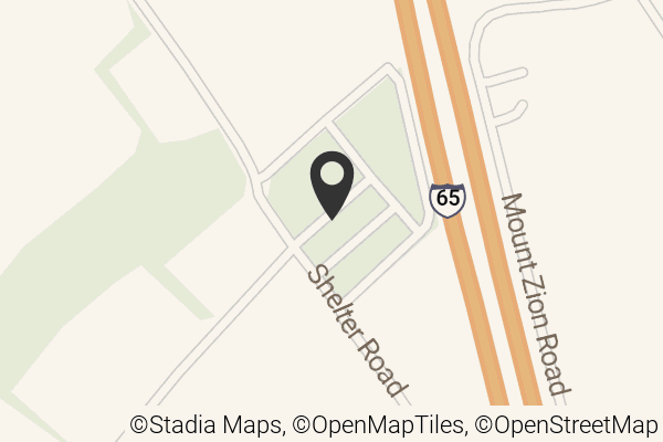 Map with location marker