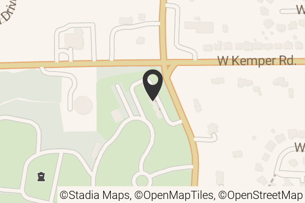 Map with location marker