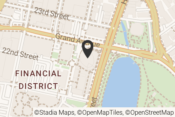 Map with location marker