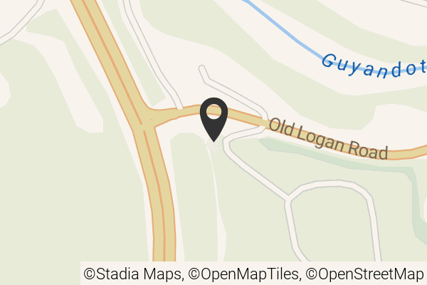 Map with location marker