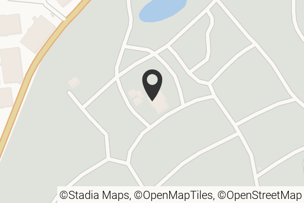 Map with location marker