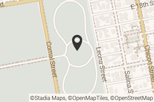 Map with location marker