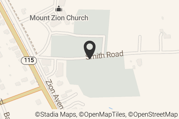 Map with location marker