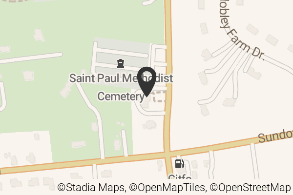 Map with location marker