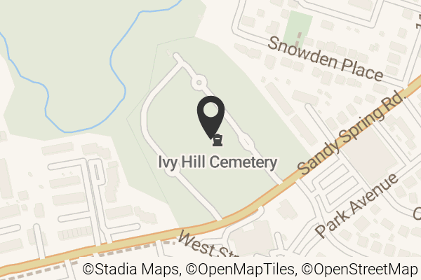 Map with location marker