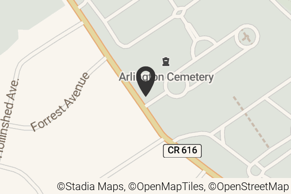 Map with location marker