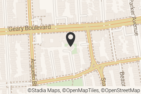 Map with location marker