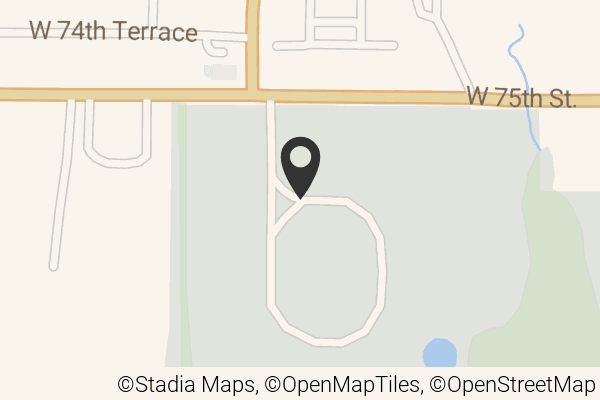 Map with location marker