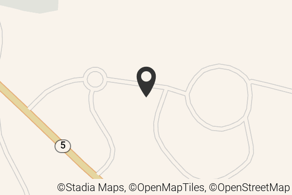 Map with location marker