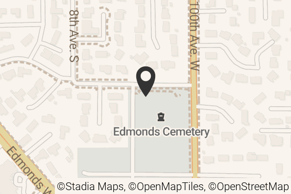 Map with location marker