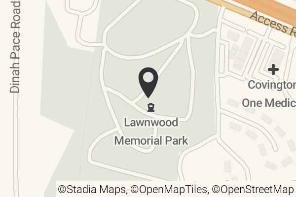 Map with location marker