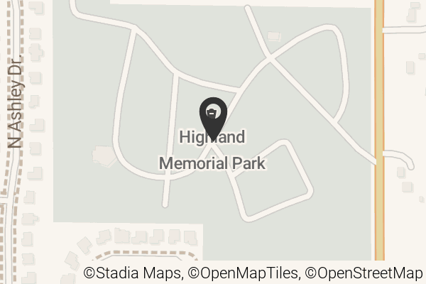 Map with location marker