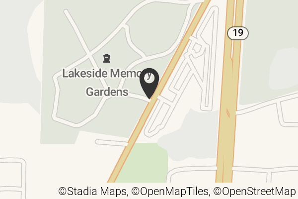 Map with location marker