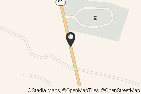 Map with location marker