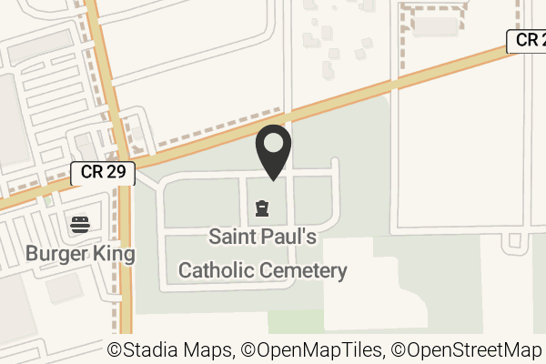 Map with location marker