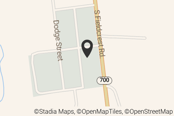 Map with location marker