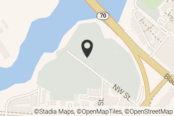 Map with location marker