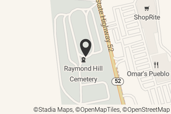 Map with location marker