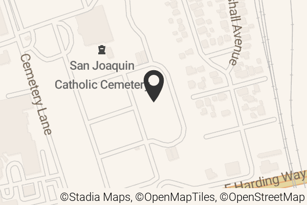 Map with location marker