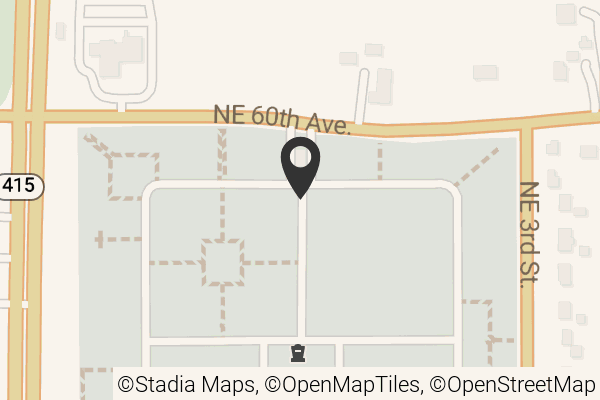 Map with location marker